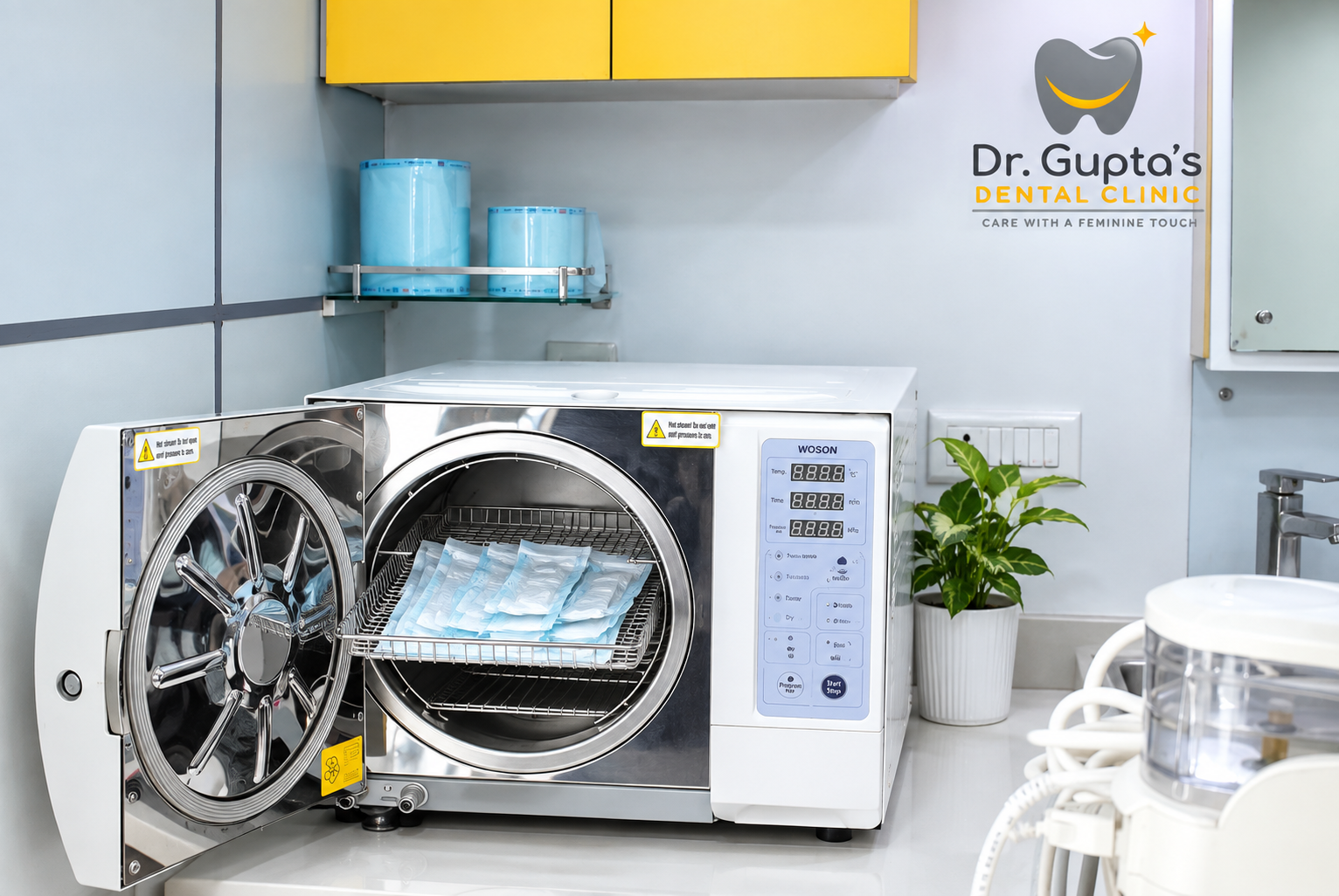 Vacuum autoclave sterilization
